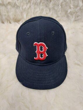 New Era Boston Infant Black Red Sox Fitted Hat MLB Baseball